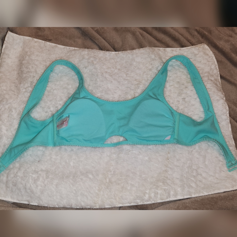 No Boundaries Rib Peek A Boo Top Bralette Junior Small (3-5) New With Tag - Picture 12 of 16